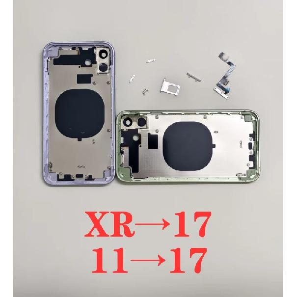 Carcasă Pentru XR La 16 Capac Spate DIY, 11 Ca 16 Carcasă Spate Pentru iPhone XR 11 La 16 Cadru Intermediar Baterie Spate Cadru de Înlocuire