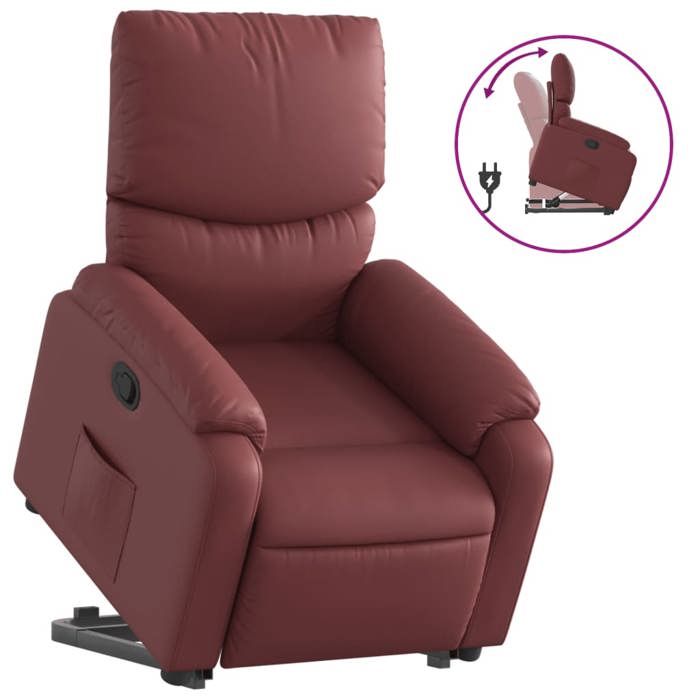 VidaXL Recliner, Relaxation Chair with Adjustable Backrest and Footrest, Living Room Seat, 3204890