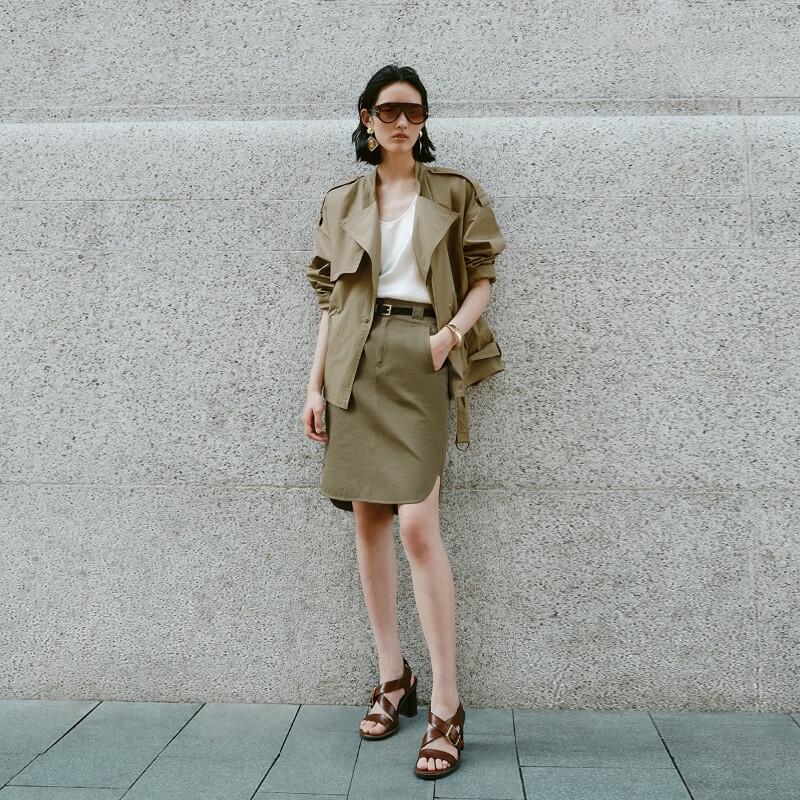 

VEROMODA Women s Adjustable Waist Workwear Jacket XL