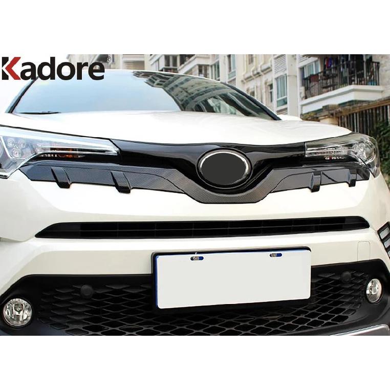Front Center Grille Grill Cover Trim For Toyota C-HR CHR 2016 2017 2018  Chrome Car Head Upper Grills Frame Trim Accessories
