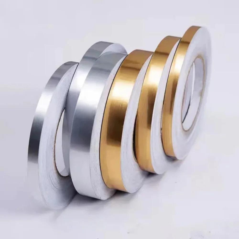 1roll 50m/1968.5in Floor Seam Sticker Self-Adhesive Sealing Strip Waterproof Wall Floor Tile Beauty Gap wall  Sticker