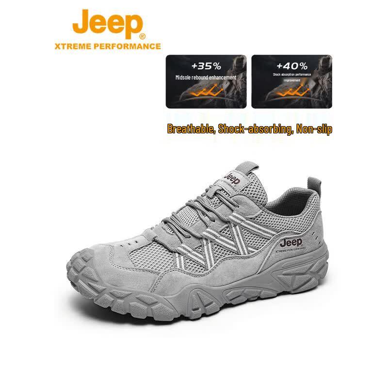 

JEEP Men s Mesh Breathable Casual Sport Hiking Shoes P610912001 39