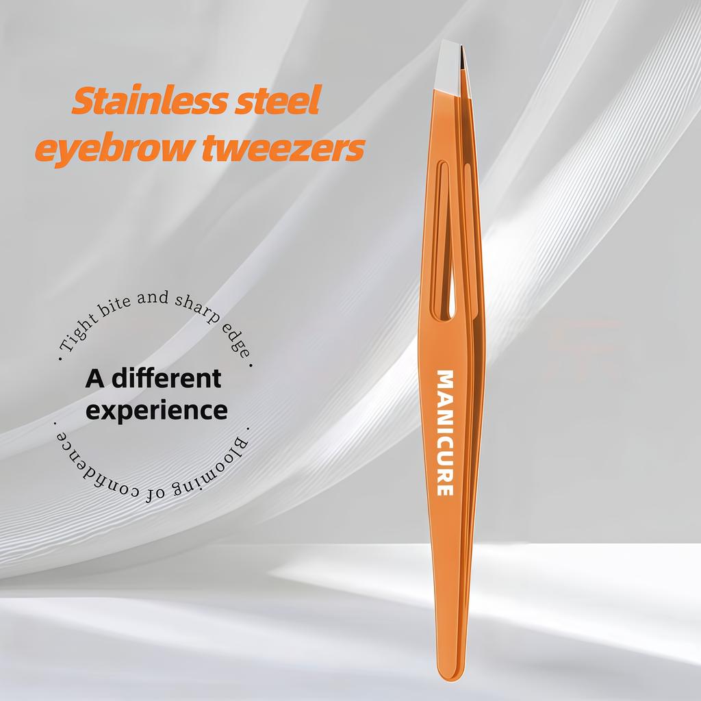 Xiaomi High Quality Stainless Steel Eyebrow Clip Plucking Tweezers Beard Plucking Special Slant Eyebrow Clip Plucking Tweezers Beard