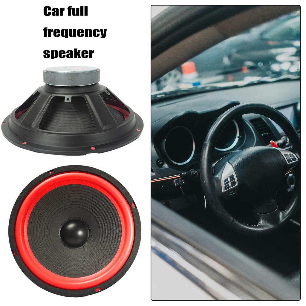 Full Ranges Speaker 4Ohm 8inch Subwoofer Stereo Sound Woofer Power Loudspeaker for Car Home Theater Entertainment