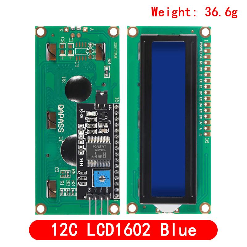 

LCD module Blue Green screen IIC/I2C 1602 for arduino 1602 LCD UNOr3 mega2560 LCD1602 LCD1602+I2C