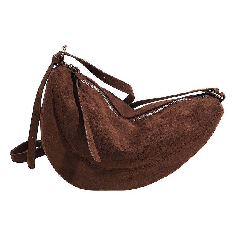 Dumpling Bag Autumn New Niche Design Shoulder Bag Large Capacity Versatile Commuter Messenger Bag