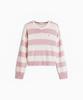 TOMMY HILFIGER Bold Stripe V-Neck Pullover (T22G0Kto031Wt10D1)