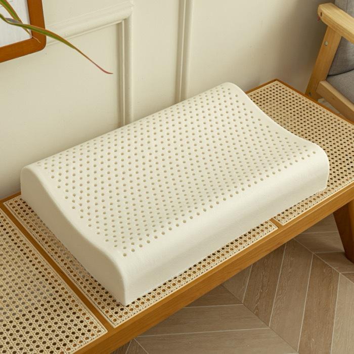 Natural Latex Massage Pillow with Cervical Support – Ideal Gift for Adults