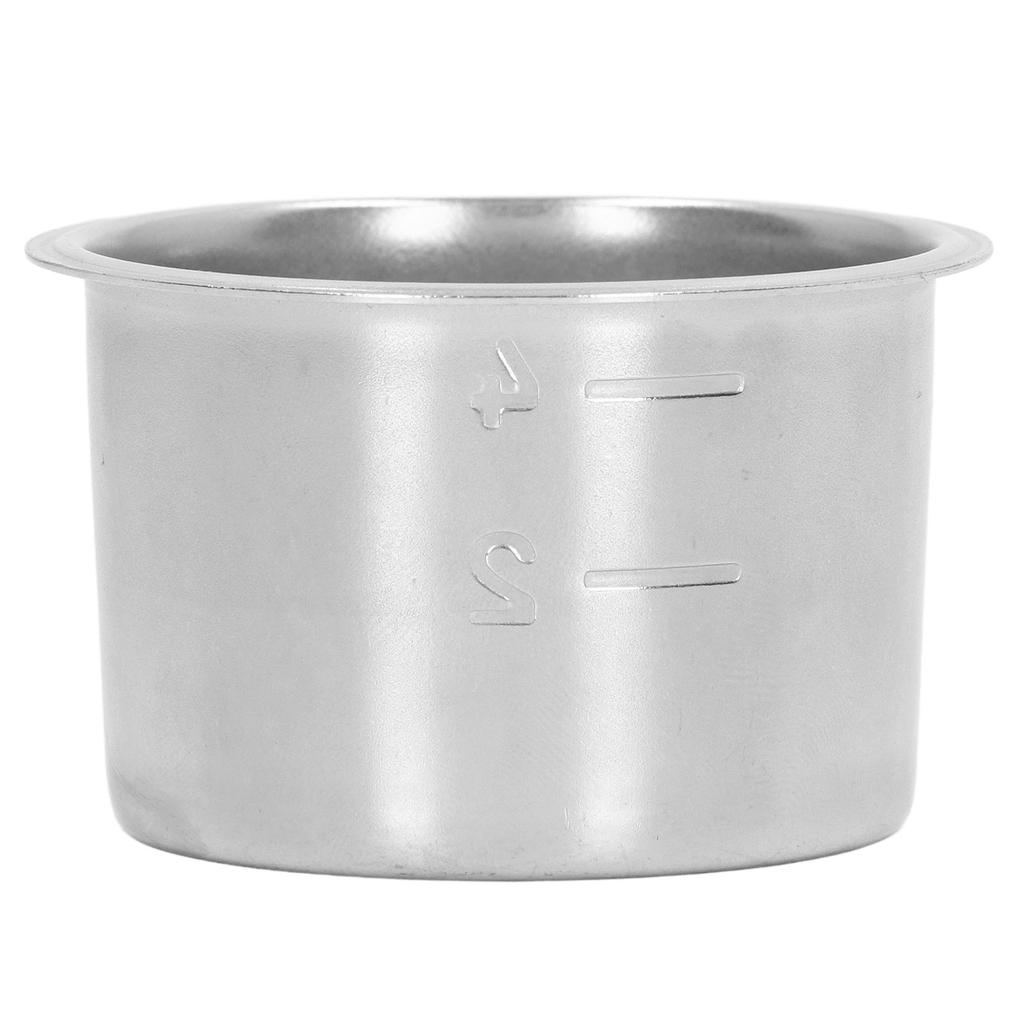 Coș Filtru Poros 4 Cești Oțel Inoxidabil Portafiltru Cafea Bol Filtru Mașină de Cafea