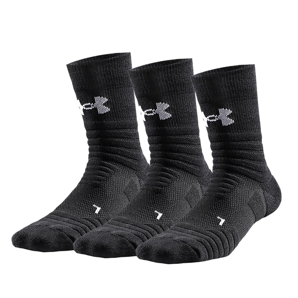 Under Armour Thermal Basketball Socks 22610208-001-3 L