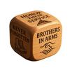 Wooden Quilting Decision Dice Office Stress-Relief Dice Funny Desk Work Dice Handmade Gag Gifts