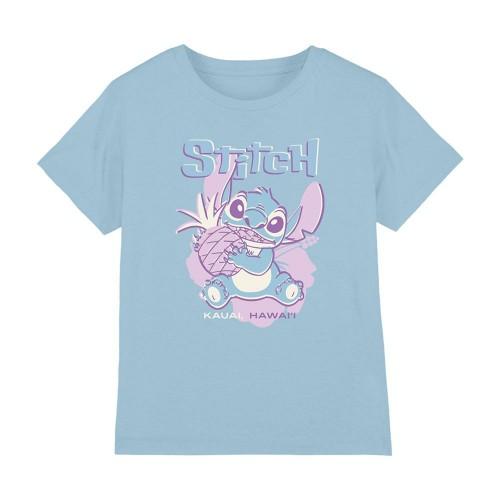 Lilo & Stitch Girls Pineapple Posterized T-Shirt