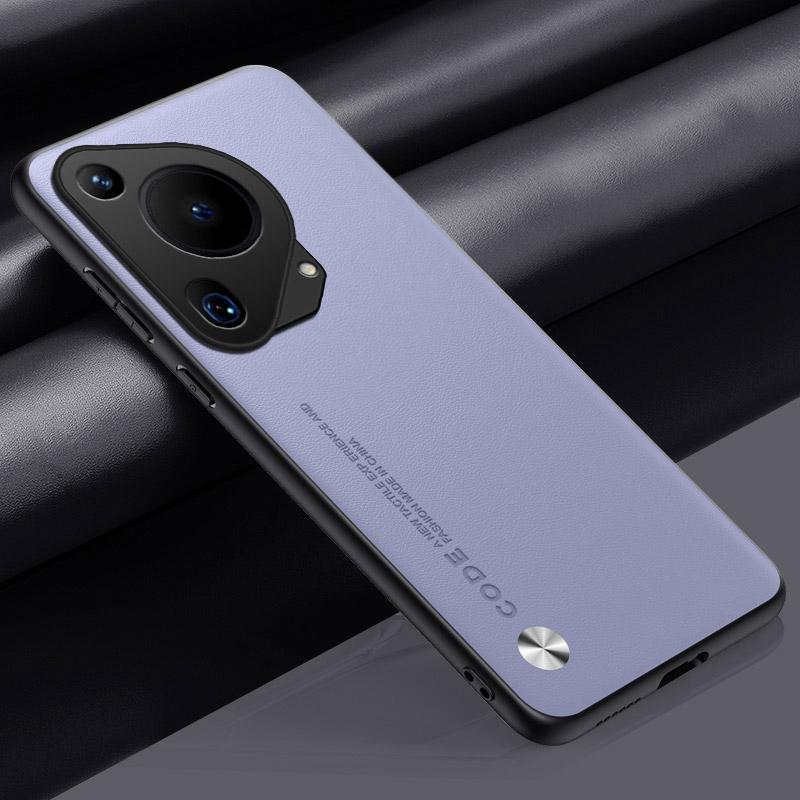 Husă simplă din piele PU pentru Huawei Pura 70 Ultra Husă Mată Silicon Protecție Antishoc Margine Moale Husă Telefon pentru Huawei Pura 70 Pro Plus 70pro+