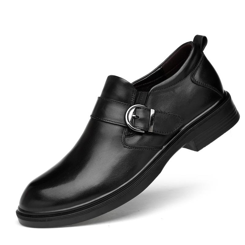 Men s Business Casual Crocodile Leather Shoes – Spring  Autumn Breathable Cowhide 36