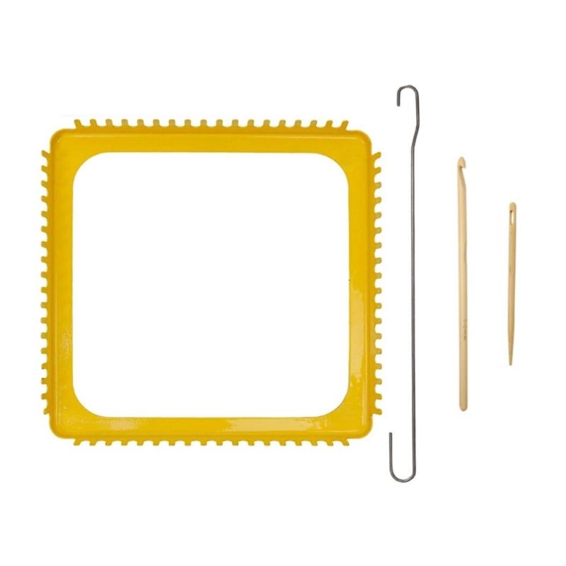 

Knitting Loomed Kits with Hooks 18 Teeth Weaving Loomed Kits for Craft Hobbyists 1
