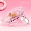 Hamster Flying Disc Running Wheel Strap Avoidance House Golden Bear Frisbee Running Wheel Toy Hamster Toy Little Pet Supplies