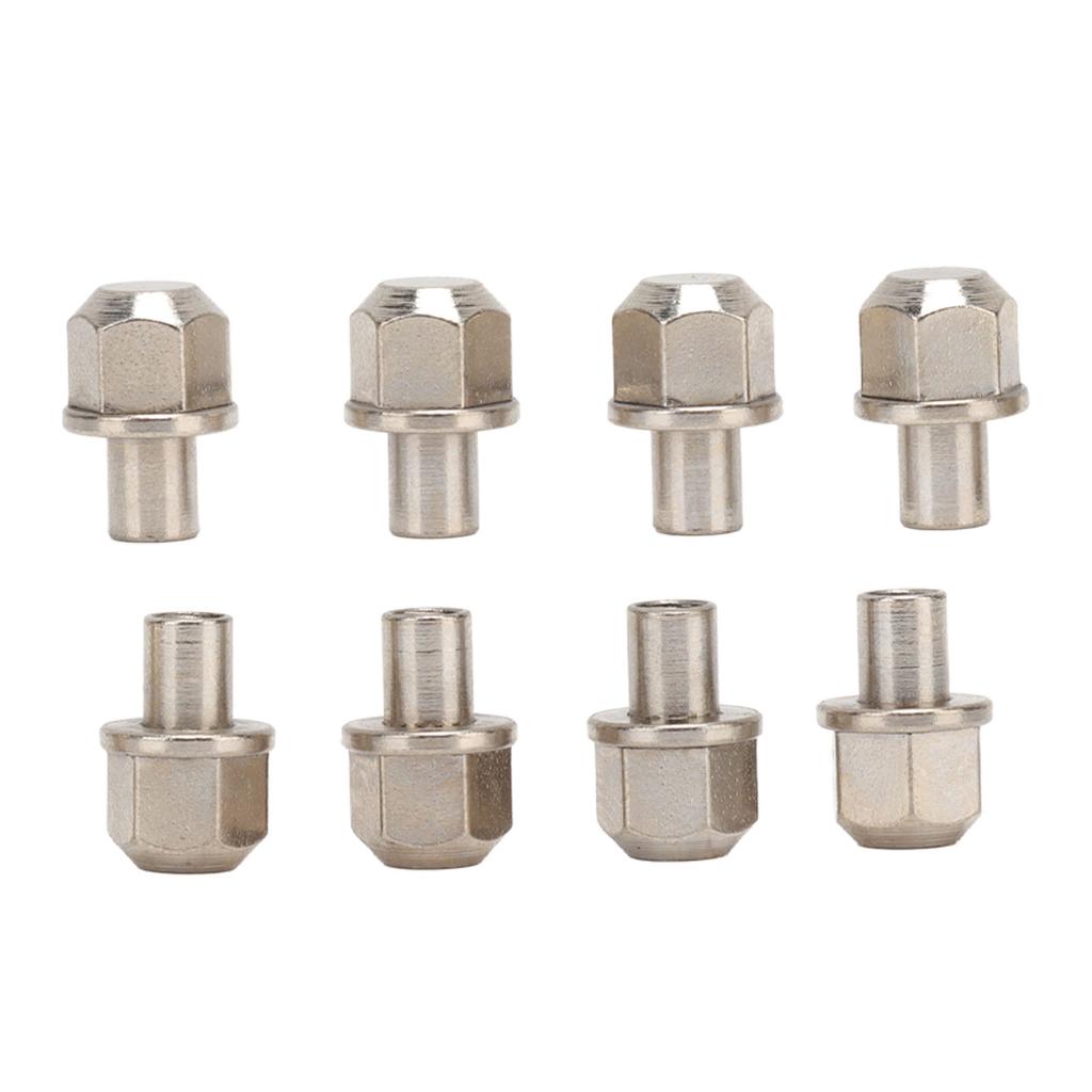8Pcs RC Hex Wheel Hub Nut Universal 12mm Drive Adaptor Extension Column Stainless Steel