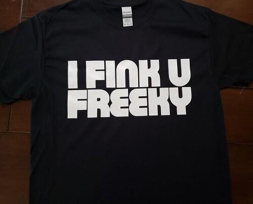 DIE ANTWOORD logo T shirt Ninja Yolandi Hip Hop Rave Techno I fink you freeky S