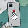 Kpop Finger Heart For OnePlus 10 Pro 9 Pro 8T 9R Nord2 Case For Realme 9 8 Pro 8i 9i C35 GT Neo 2 3 Master