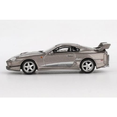 MINI GT 1/64 Scale Toyota Supra Veilside Combat V-II Combat Gray (Right-Hand Drive) Finished Model MGT00978-R