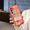 Cartoon Cute Phone Case For Realme C65 TPU Card Slot Graffiti Full Wrap Anti-dust Back Cover Silicone Card Bag Soft Case