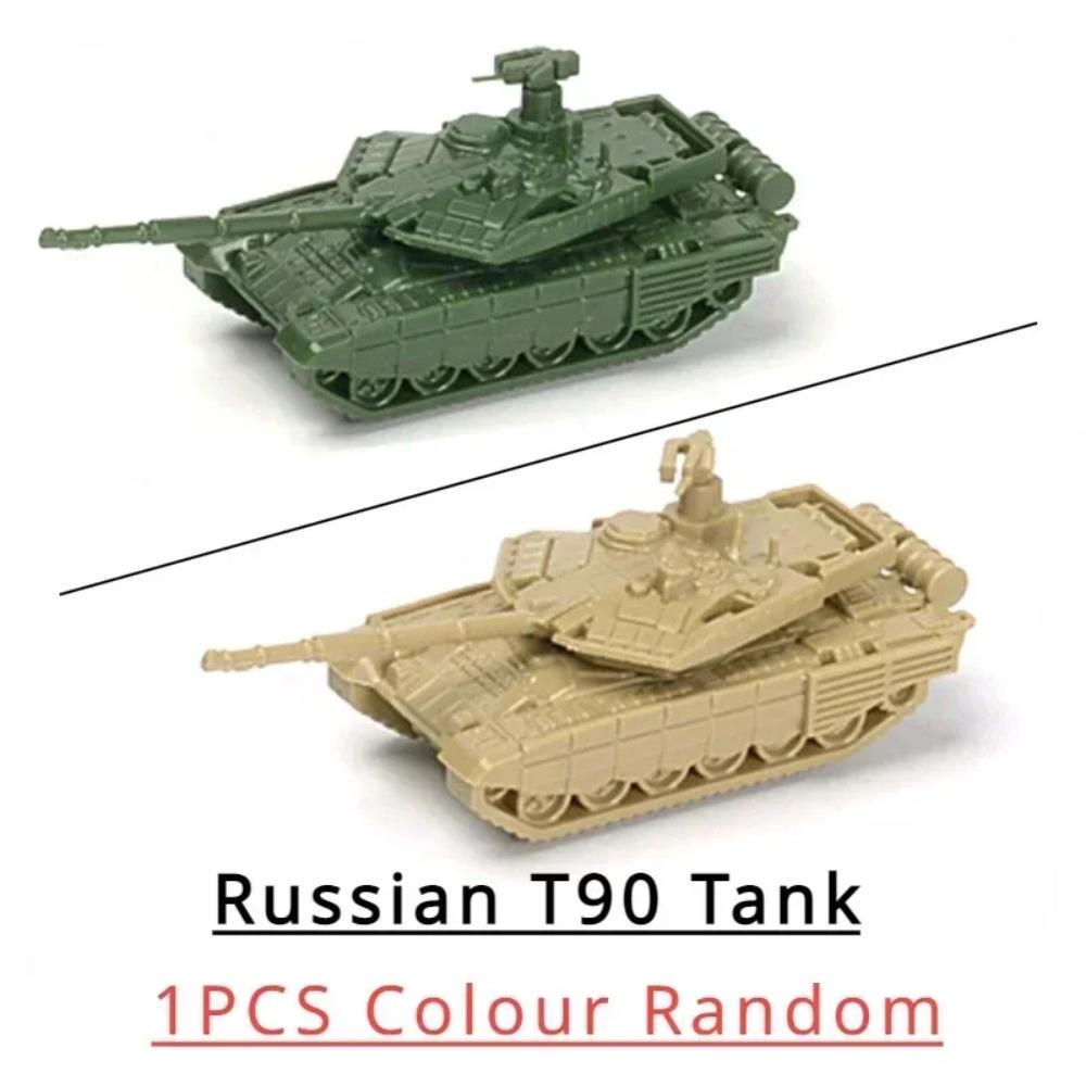 1/144 4D Classic WWII Panzermodell Deutscher Tiger Leopard US M1A2 Russland T80 Israelischer MA4 Chinesischer 59 Sandtisch Plastikpanzer Spielzeug