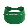 Elastic Wide Side Sports Headband: European & American Style, Sweat-Absorbing, Fashionable Hair Accessories