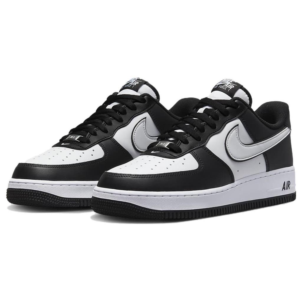 Nike Air Force 1 07 Panda Unisex Sneakers Black White DV0788-001