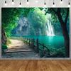 Illusion Window Tapestry Nature Scene Wall Art For Room Decor Rustic Aesthetic Living Room Background Ins Style Home Decoration