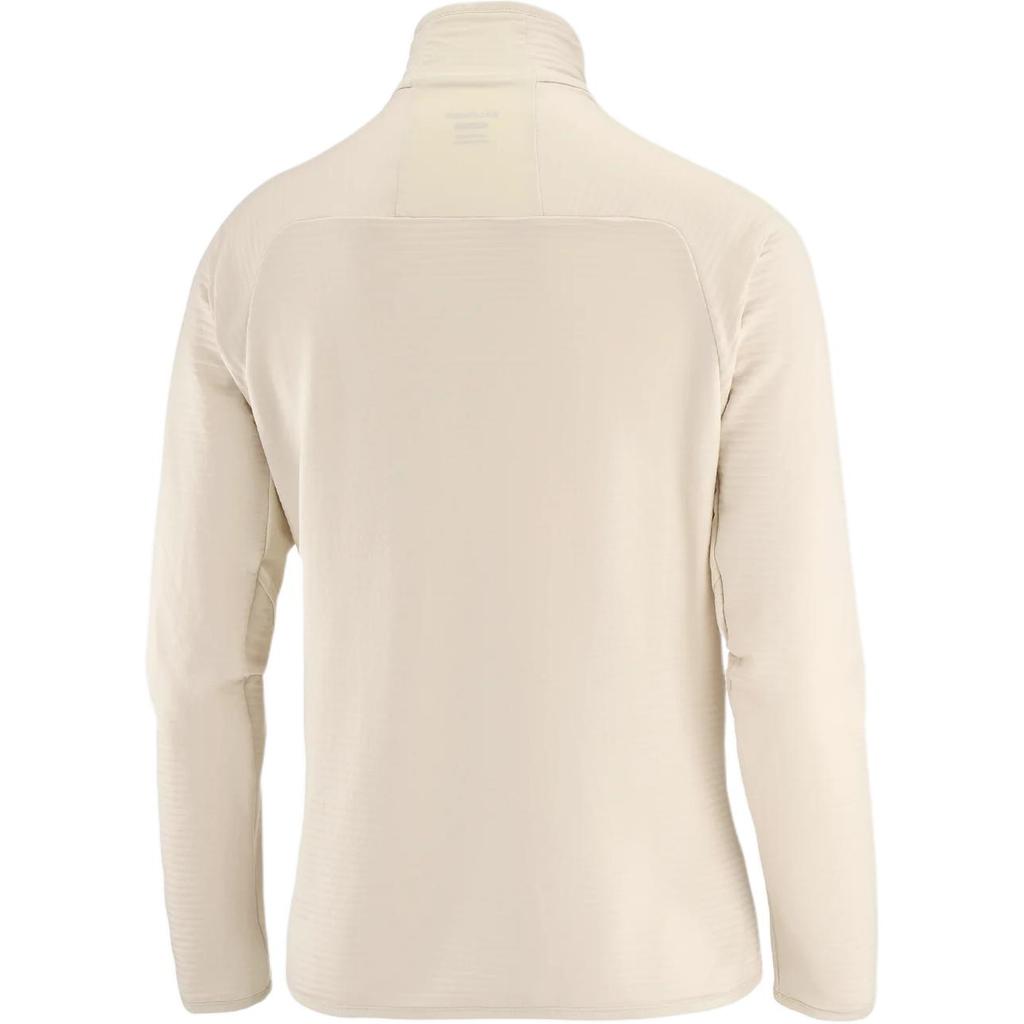 Salomon Outline Warm Hooded Solid Color Casual Long Sleeve Jacket Women jackets Off-White C23266
