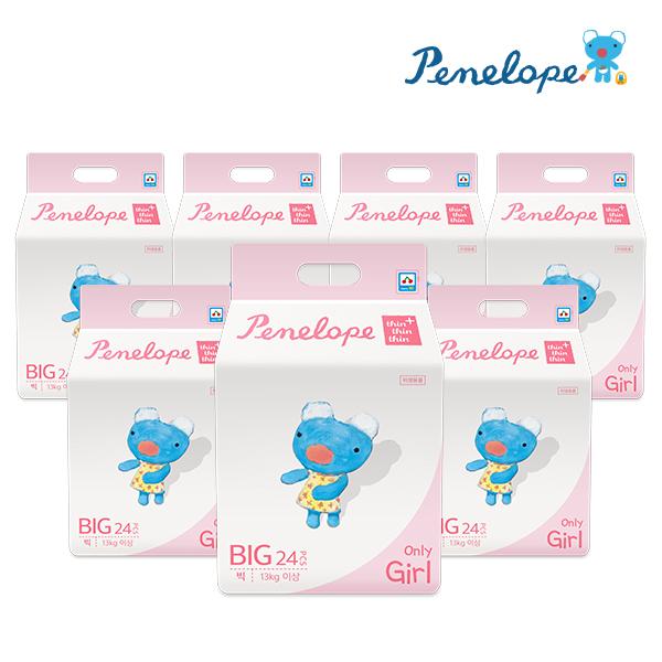 Penelope Diapers Thin Thin Thin Plus Pants 8-Pack (Select 1 of 8 Types)