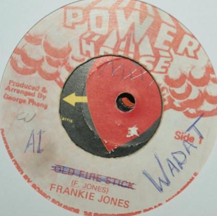 

7inch Record FRANKIE JONES Old Fire Stick NONE Power House Jamaica Reggae Ska Dub Used