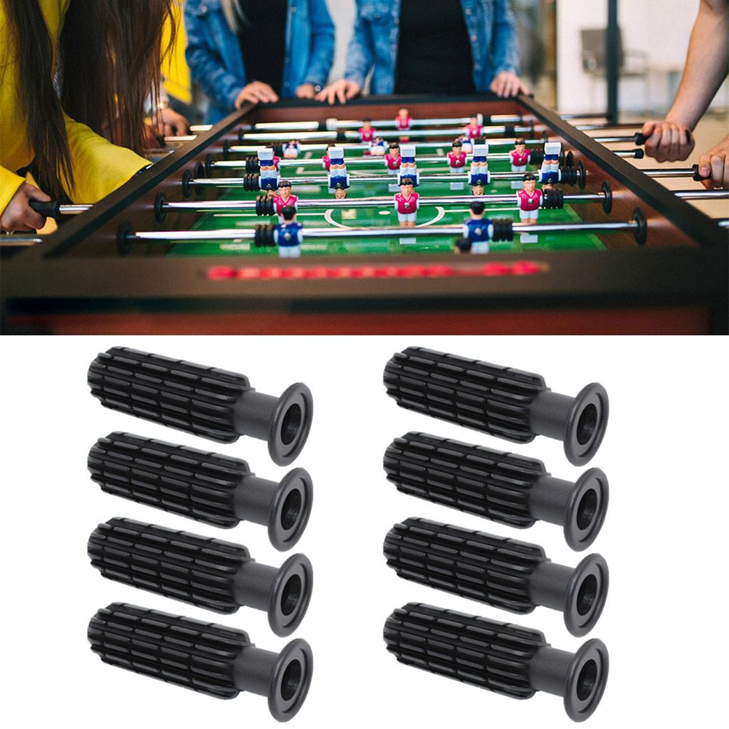 8Pcs Soccer Handle Table Soccer Handle Foosball Replacement Handles Soccer Handle Grip Handle Grips for Foosball Lover