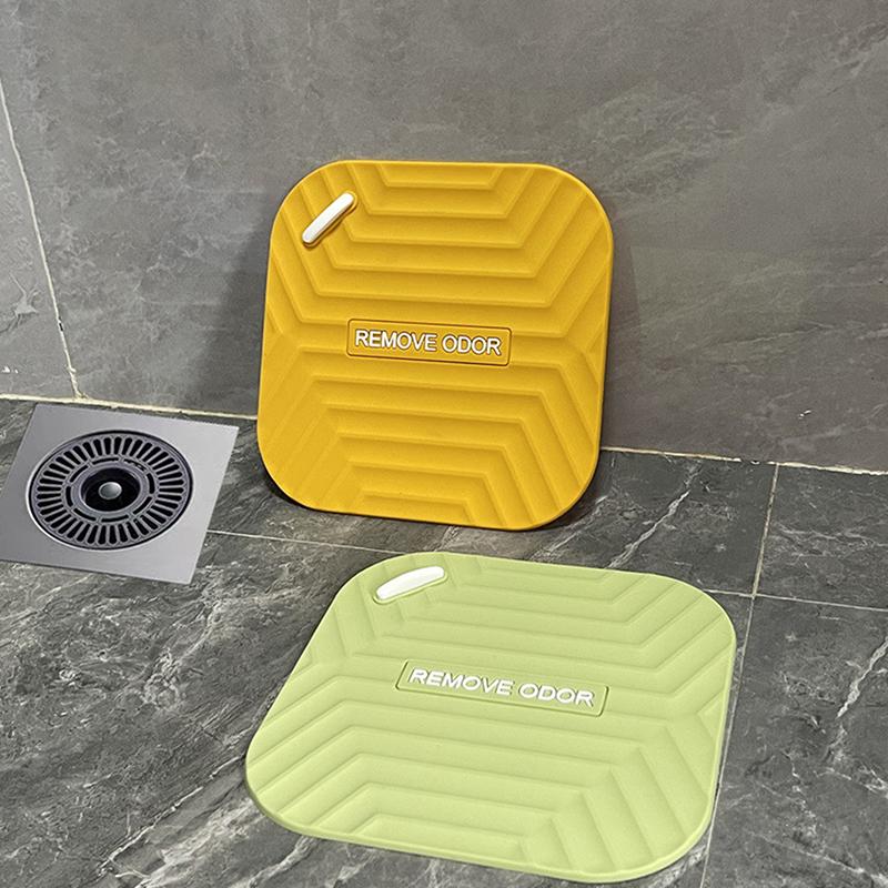 Kitchen Toilet Silicone Floor Drain Pad Insect Proof Sealing Cap Silicone Drain Cover Kitchen Sink Bathtub Hair Stopper Bathroom