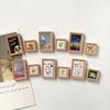 6pcs Cartoon Po Frames  Fridge Magnets  Magnetic Decorative Items  Po Messages  and Fixed Magnets