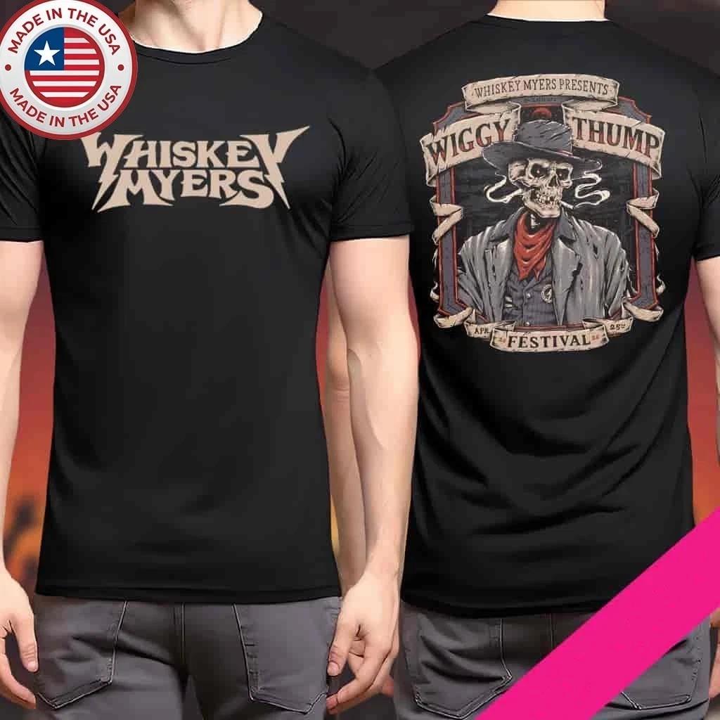 Футболка унисекс Whiskey Myers Wiggy Thump Festival 2026 S