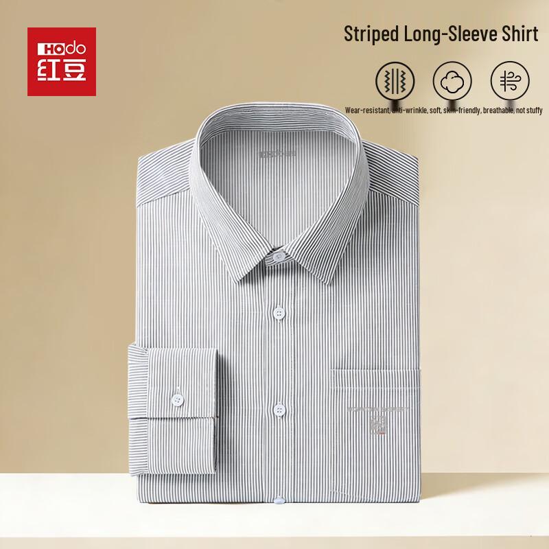 Hodo Men s Casual Oxford Long-Sleeve Shirt 3XL