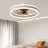 Japanese Style Minimalist Fan Light with Nordic Chandelier for Bedroom or Restaurant