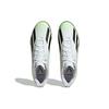 Adidas X Crazyfast.4 TF Turf PU Synthetic Leather Soccer Shoes Unisex Black White Green IE1583
