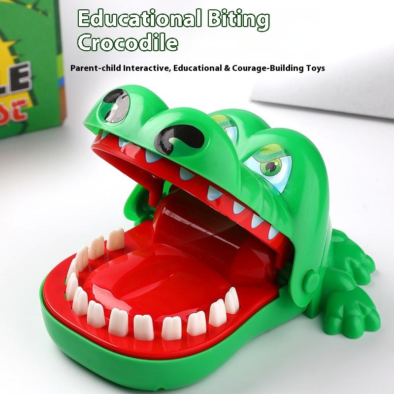 Children's Hand-biting Toys Mini Biting Fingers Big Mouth Dinosaur Pulling Teeth Creative Biting Small Toys Decompression Tricky Toys