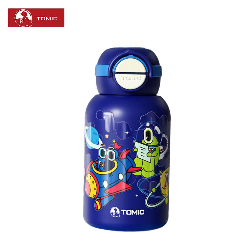 

TOMIC Pure Titanium Insulated Water Bottle with Straw
