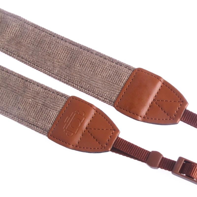 Universal Camera Shoulder Strap Adjustable Neck Lanyard Cotton PU Leather Belt DSLR Cameras Strap Accessory Part