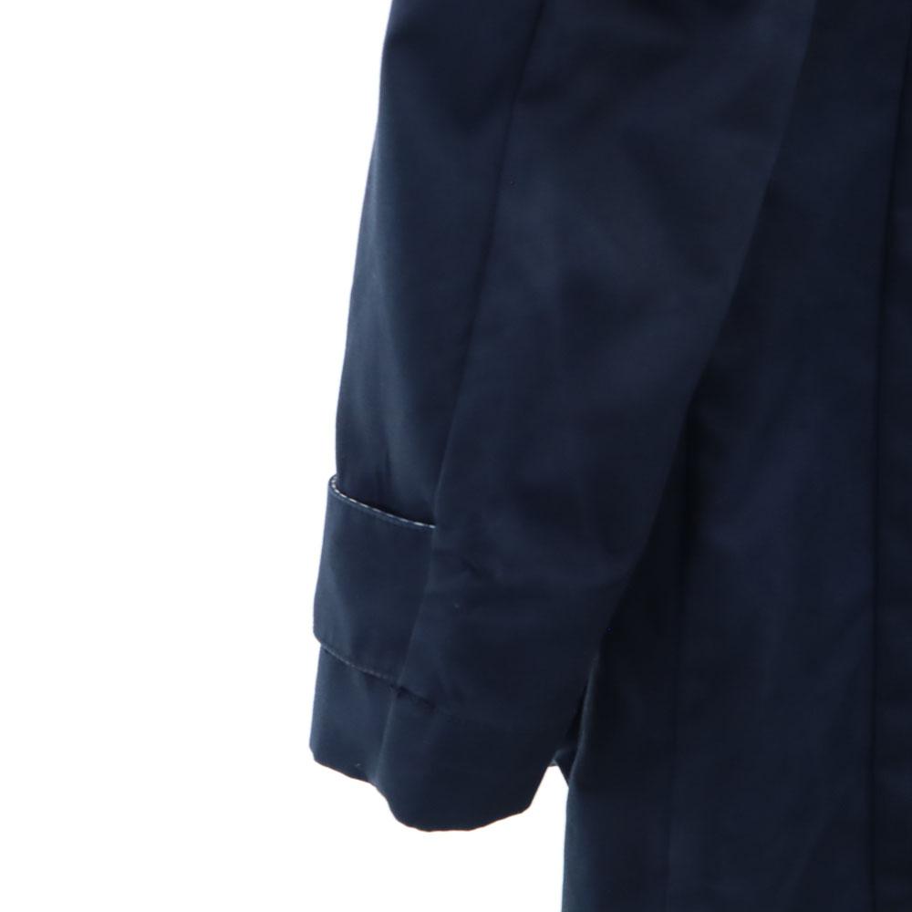 MAX&CO Stainless Collar Coat 38 Navy Women Used