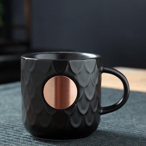 

Синба Значок Русалки Бронзовый Муза Бронзовая Чашка Керамическая Парная Чашка Кофейная Чашка 401-500ml