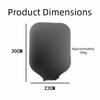 With Zipper Pickleball Paddle Cover Soft Texture Pickleball Racket Bag  Portable Use