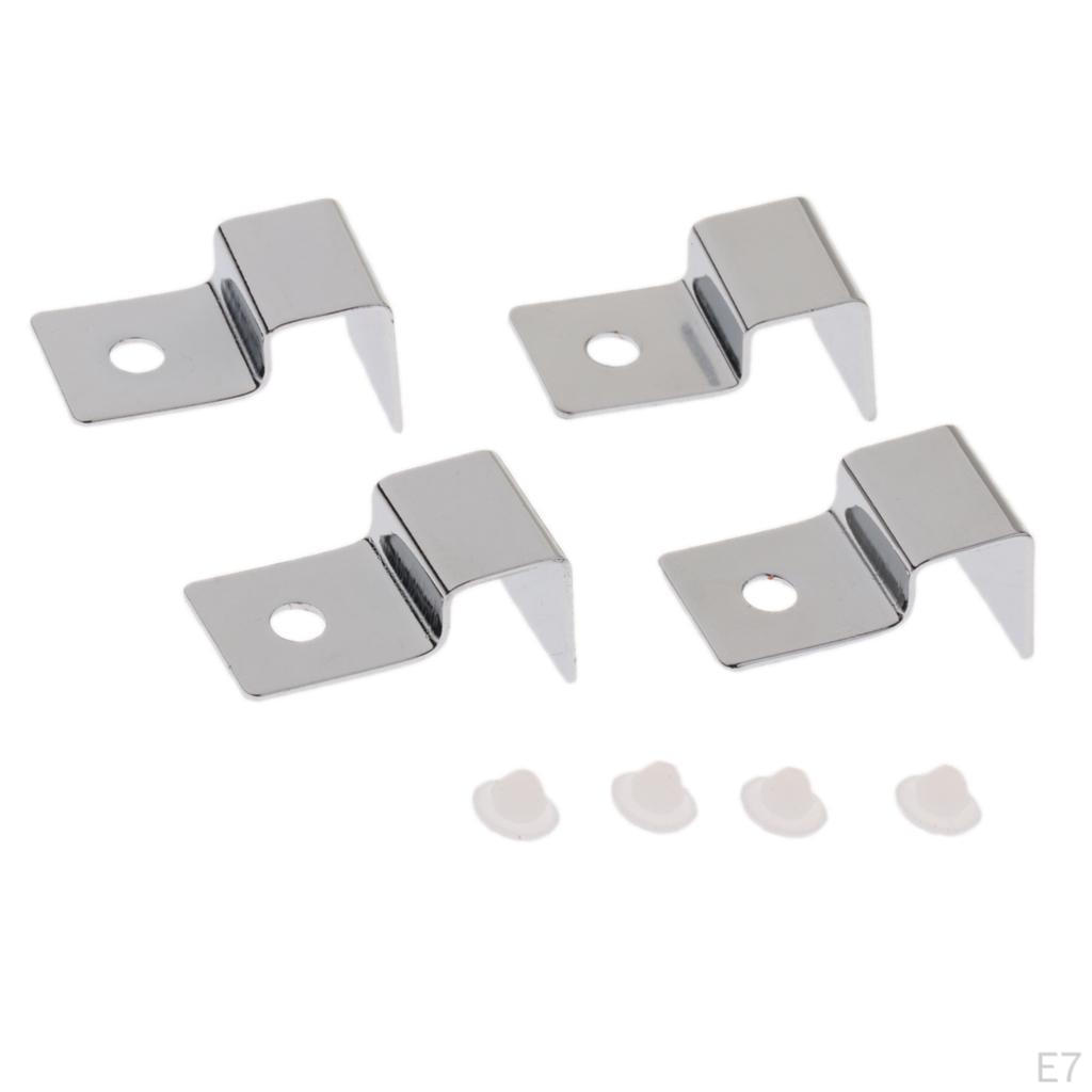 4 Aquarium Clips Glass