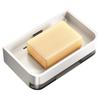 Soap Holder Soap Dish with Removable Drip Tray Bathroom Soap Organizers Aluminum Alloy