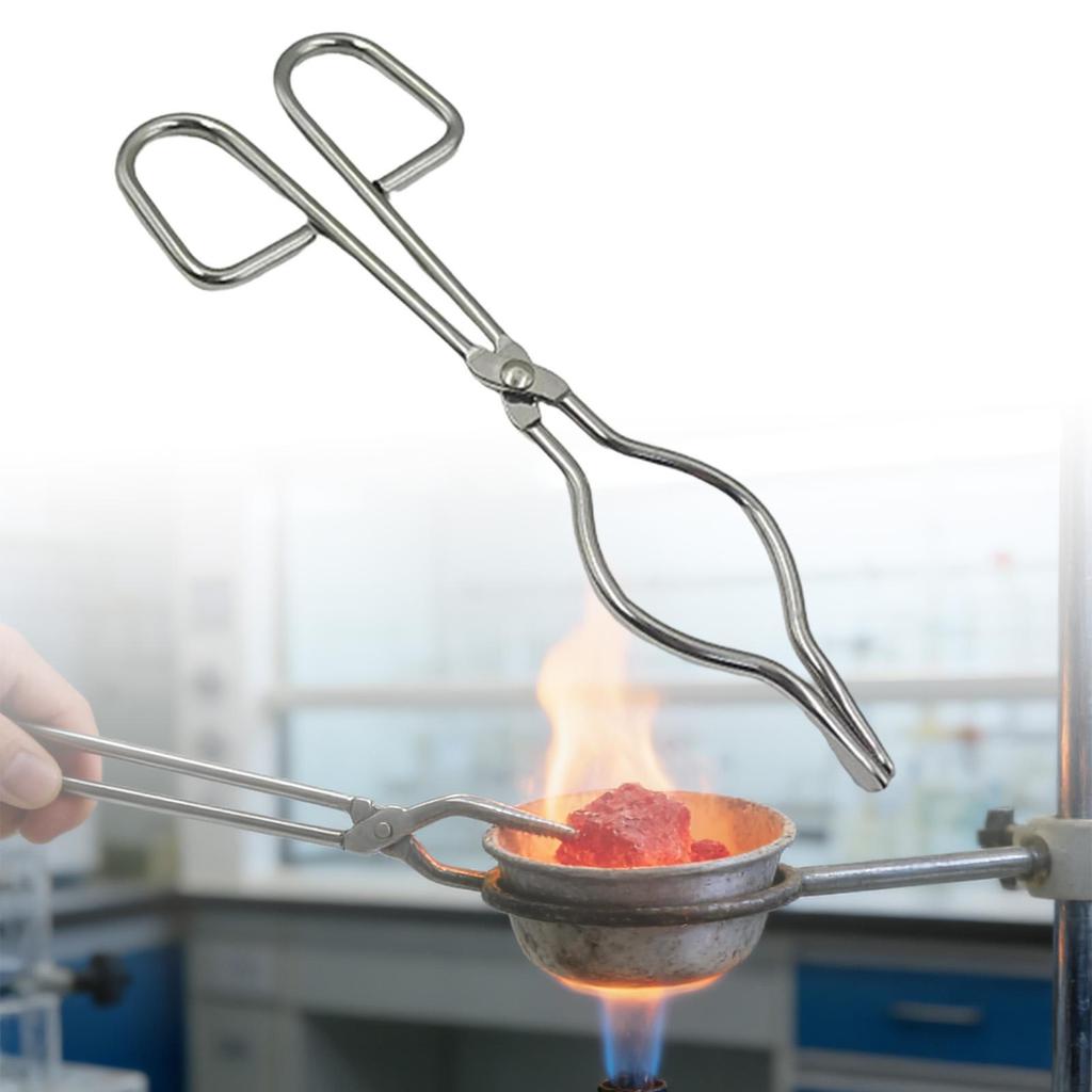 Crucible Tongs Melting Plier Holder Furnace Metalworking Tool for