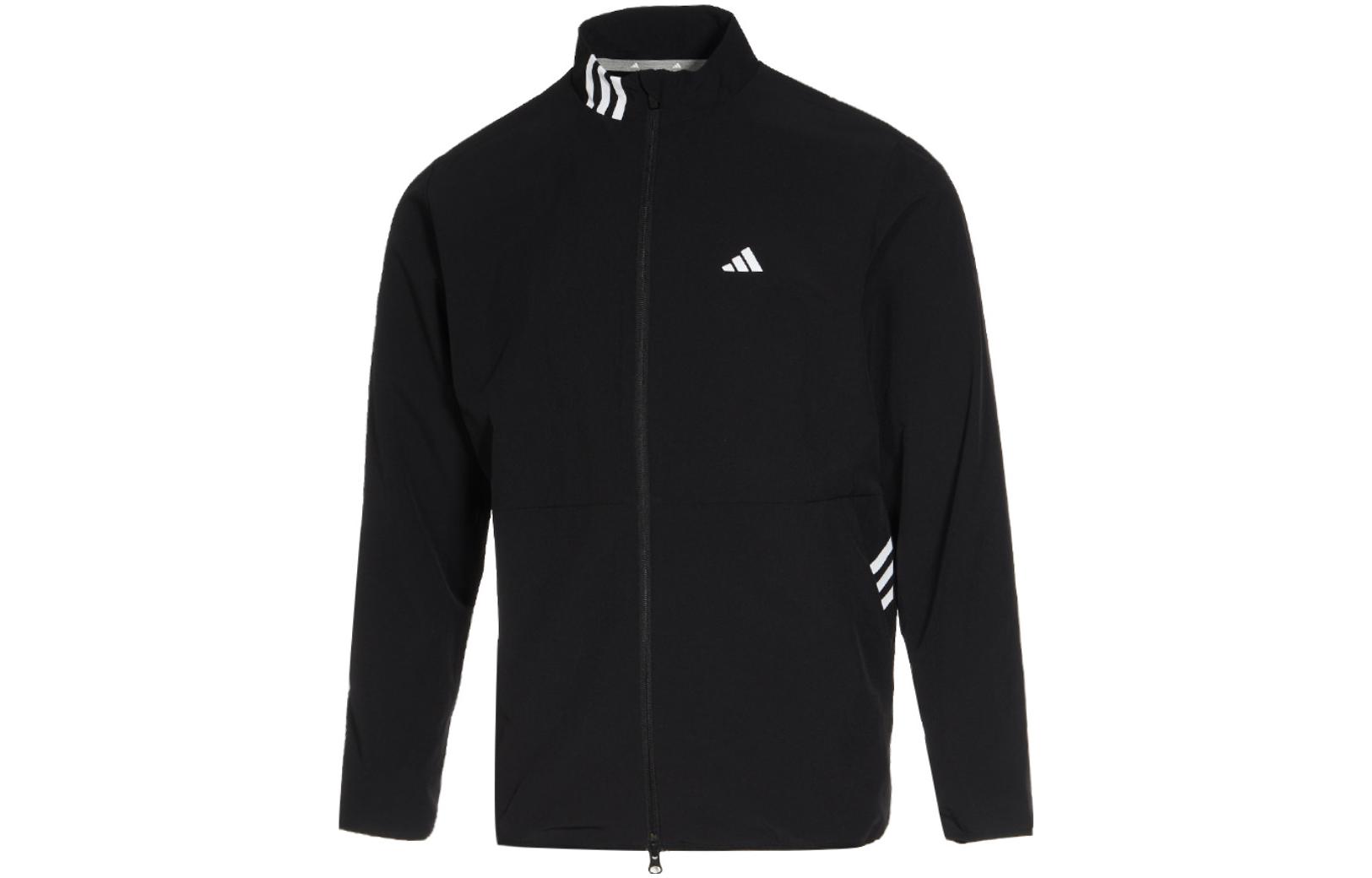 Adidas Jackets Unisex Black Stand Collar Moderate Other IA2714 S