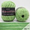 Milk Acrylic Yarn Crochet Yarn For Knitting Wool Yarn Hand Knitted Yarn To Knit Blanket Crocheted Thread